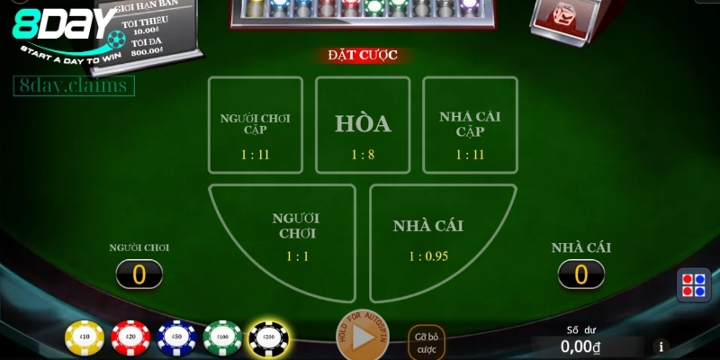 Baccarat nổi bật nhất 2024 trong làng game online